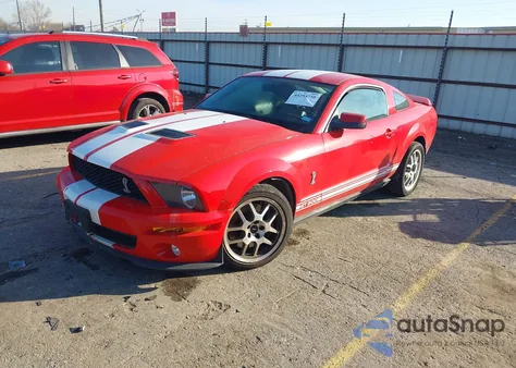 2007 Ford Shelby Gt500 z USA, uszkodzony, nr VIN 1ZVHT88S675340018